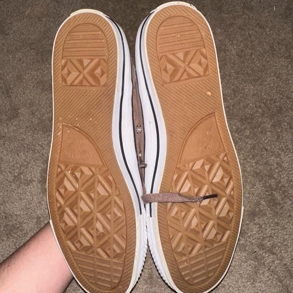 Converse Chocolate High-Top Sneakers - Picture 4 of 5